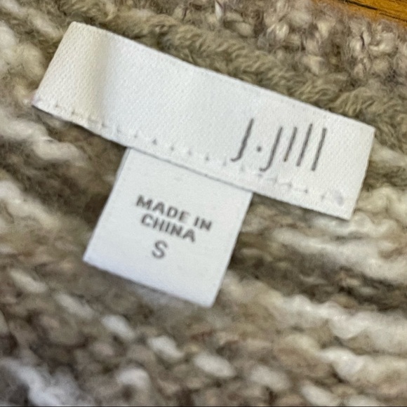 J.jill fair isle Nordic wool blend sweater S - Picture 8 of 9